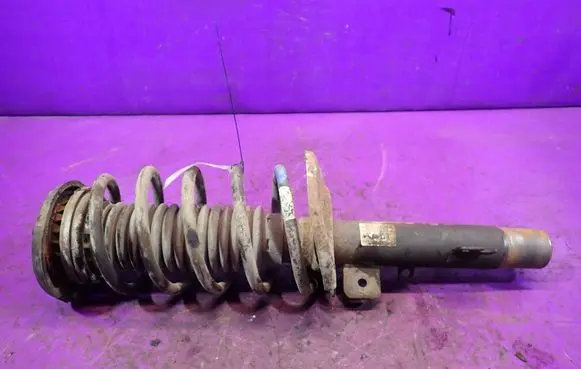 Peugeot 207 CC Front shock absorber with coil spring 