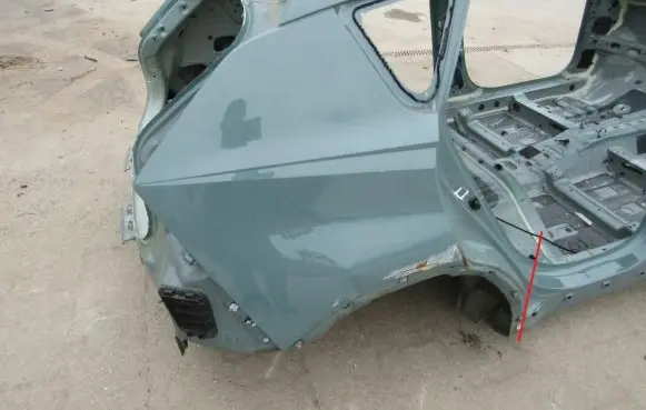Hyundai Bayon Rear quarter panel 
