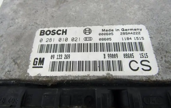Opel Zafira A Engine control unit/module 0281010021