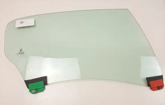 Maserati Quattroporte Rear door window glass 43R001596 AS2M6250 DOT682
