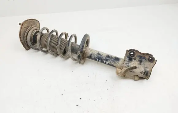 Front shock absorber with coil spring
