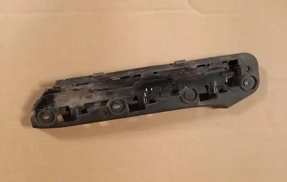 Volkswagen Touran II Front bumper mounting bracket 1T0807050
