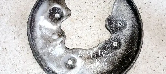 Audi A4 S4 B8 8K Rear brake disc plate dust cover 8K0615611A
