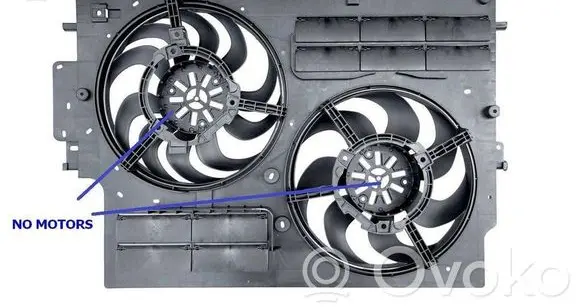 Renault Trafic III (X82) Radiator cooling fan shroud 214817257R AF0284 AF0283