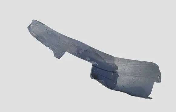 Peugeot 607 Front wheel arch liner splash guards 9647965180 9657909580