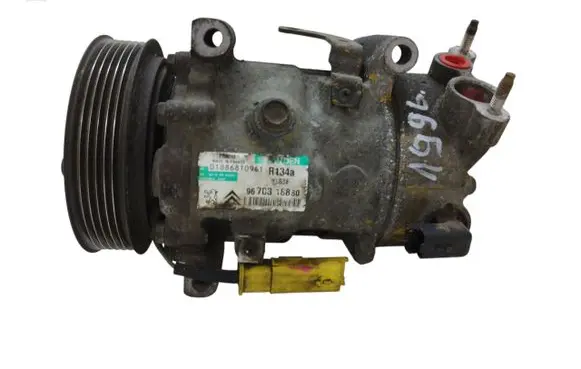 Peugeot 207 Air conditioning (A/C) compressor (pump) 9670318880 SD6C12 01886810961