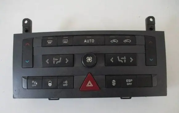 Peugeot 407 Climate control unit 96573322XA