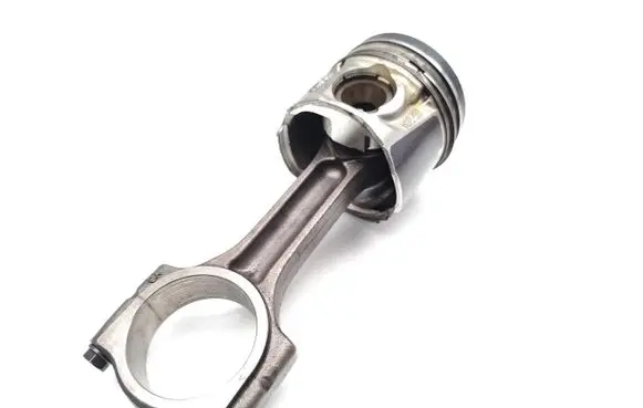 Piston with connecting rod