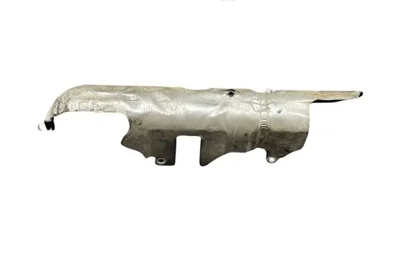 Volkswagen Touareg I Exhaust heat shield 07Z253036D