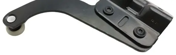 Volkswagen Multivan T7 Sliding door upper roller guide/hinge 7T0843435E
