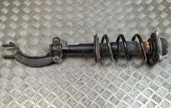 Front shock absorber with coil spring
