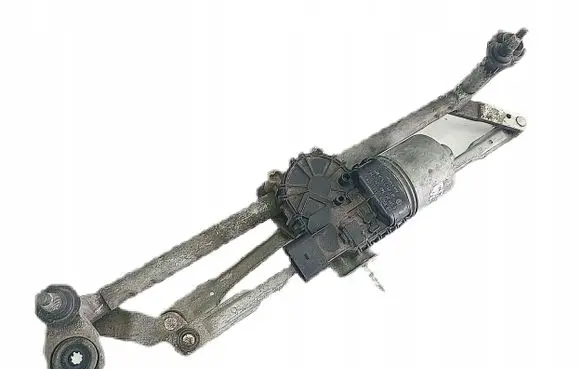 Volkswagen Polo V 6R Front wiper linkage and motor 6R1955119A