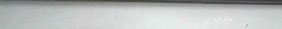 Hyundai Trajet Rear door glass trim molding