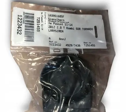Audi A6 C7 Alarm system siren 1K0951605F