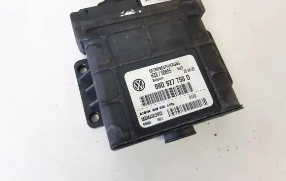Volkswagen Touareg I Gearbox control unit/module 09d927750d mbma003993
