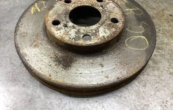 Front brake disc