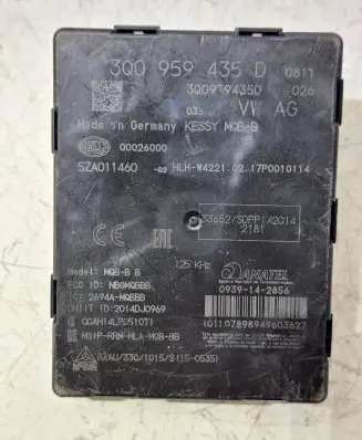 Volkswagen PASSAT B8 Keyless (KESSY) go control unit/module 3Q0959435D 00026000 1D0959435D