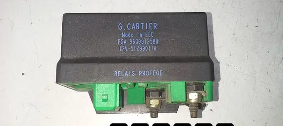 Peugeot 206 ABS relay 9639912580