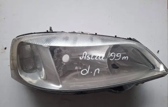 Opel Astra G Headlight/headlamp 90520878 1EG00764002