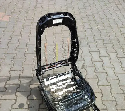 Mercedes-Benz A W177 Front passenger seat console base 
