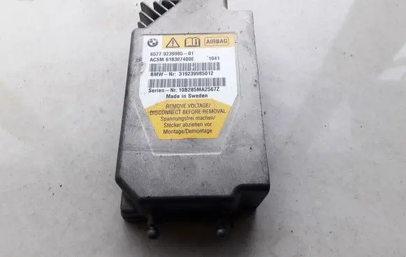 BMW 5 F10 F11 Airbag control unit/module 618307400E 319239985012