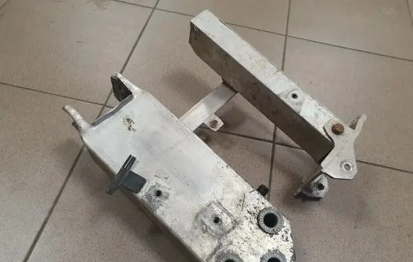 Front bumper shock/impact absorber