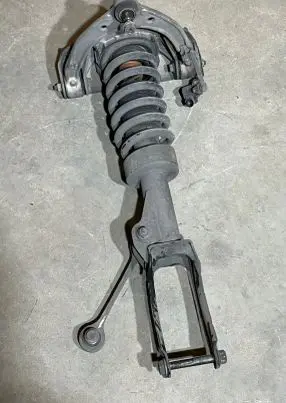 Audi Q7 4L Front shock absorber with coil spring 7L8412021AP