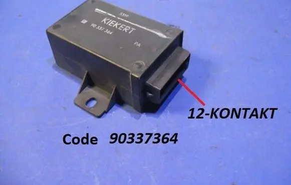 Opel Omega A Central locking relay 90337364