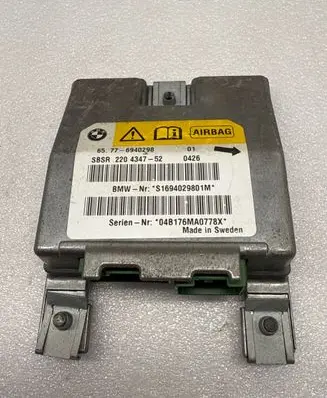 BMW 5 E60 E61 Airbag control unit/module S1694029801M 220434752 04B176AA0778X