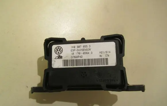 Audi A3 S3 8P ESP acceleration yaw rate sensor 1K0907655D