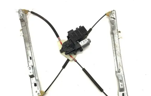 Front door window regulator with motor