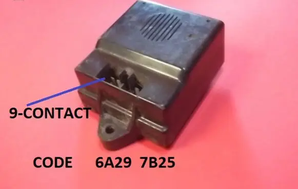Mazda 626 Other control units/modules 6A29 7B25