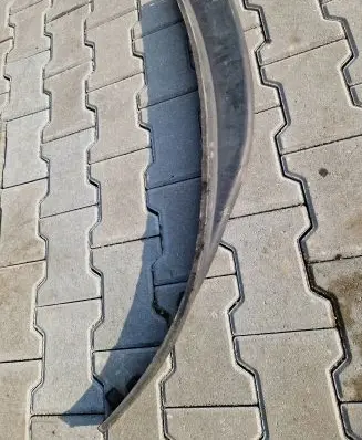 Opel Astra J Front bumper lip 13368683