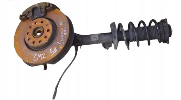 Skoda Superb B6 (3T) Front wheel hub spindle knuckle