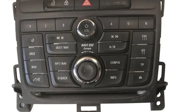 Opel Zafira C Multifunctional control switch/knob 13474064 A2C96171300 0001063