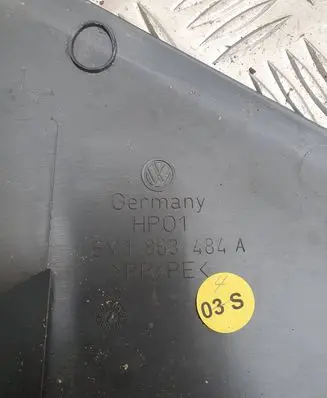 Volkswagen Golf Plus Foot area side trim 5M1863484A