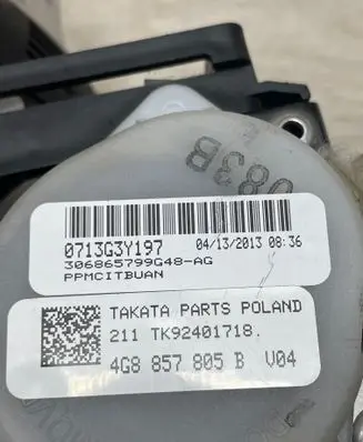 Audi A6 C7 Tailgate hydraulic pump motor 071393Y197 4G8857805B TK92401718