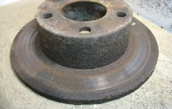 Rear brake disc