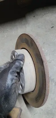 Volkswagen Polo IV 9N3 Rear brake disc