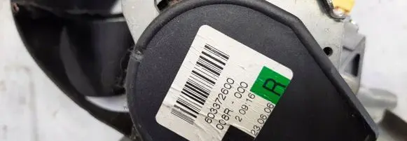 Mercedes-Benz CL C215 Rear seatbelt A2518600085