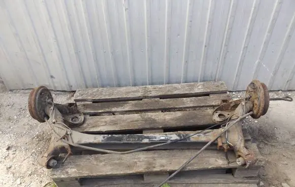 Skoda Fabia Mk2 (5J) Rear axle beam 