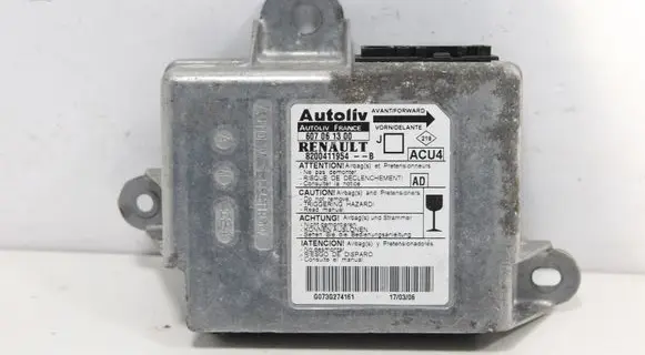 Renault Scenic II - Grand scenic II Airbag control unit/module 607061300 8200411954