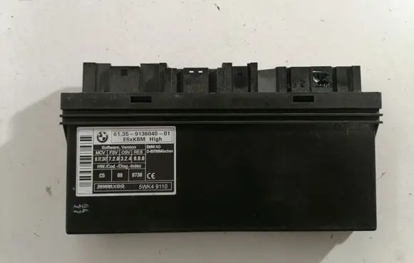 BMW 5 E60 E61 Comfort/convenience module 9136040 6135913604001