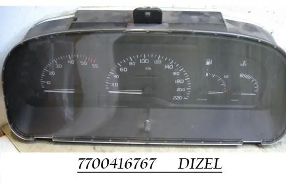 Renault Laguna I Speedometer (instrument cluster) 7700416767