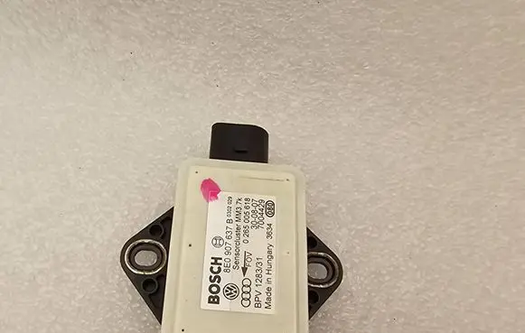 ESP acceleration yaw rate sensor