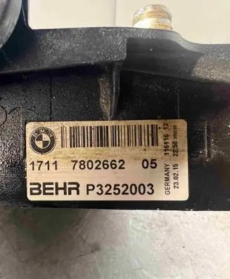 BMW 5 GT F07 Optional radiator p3252003