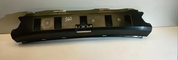 Rear bumper support beam