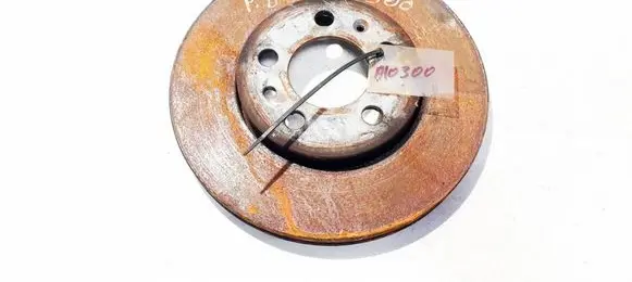 Volkswagen Polo IV 9N3 Front brake disc ventiliuojamas