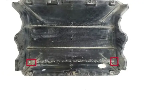 Mercedes-Benz EQC Engine splash shield/under tray A2935240200