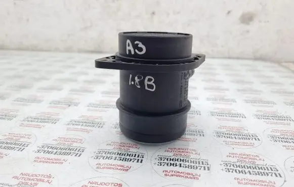 Audi A3 S3 8L Mass air flow meter 06A906461A 0280218002